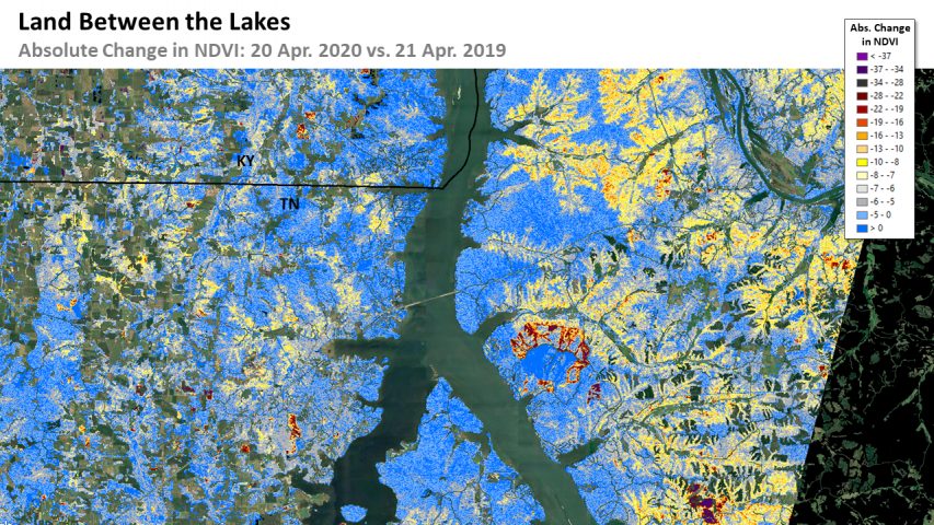 Land Between the Lakes Frost Disturbance