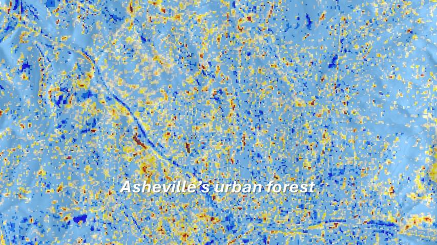 Hurricane Helene damage in the Southern Appalachians- Asheville